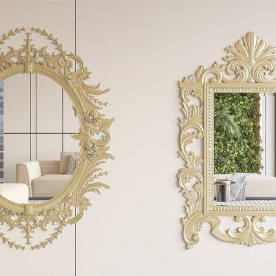 欧式装饰镜 化妆镜 镜子