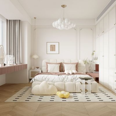 法式奶油风卧室
