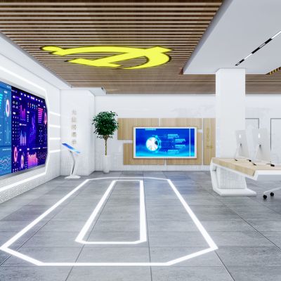 现代党建大数据展示安全馆