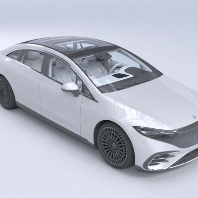 2023款奔驰EQS580轿车汽车