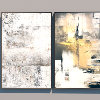 侘寂风格装饰挂画