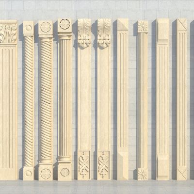欧式罗马柱子组合