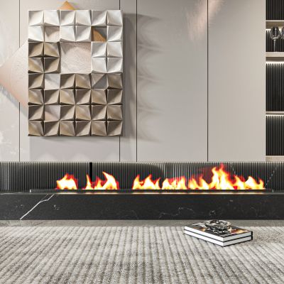 现代壁炉