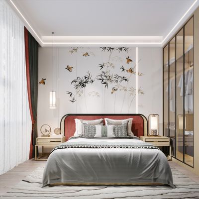 新中式简约卧室