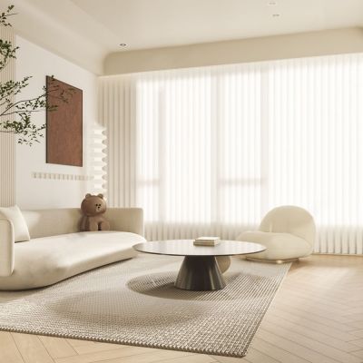 现代奶油风客厅