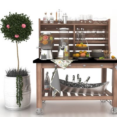 现代风格装饰柜