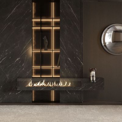 暗黑风壁炉 火炉