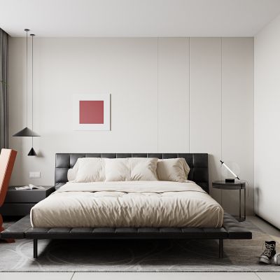 现代简约卧室