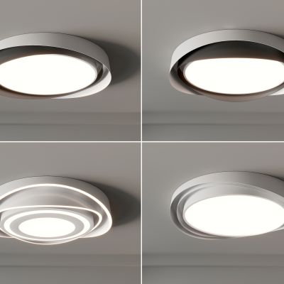 现代吸顶灯 客厅 圆形吸顶灯 方形吸顶灯 卧室 客厅 儿童房 简约吸顶灯