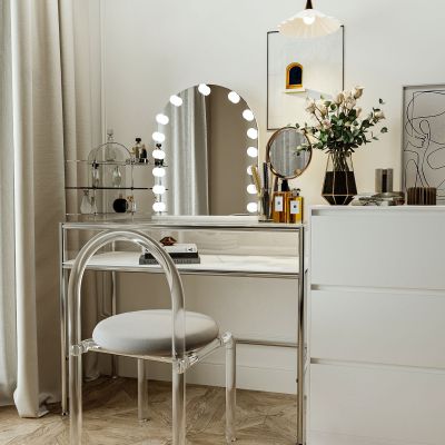 现代妆台妆凳组合