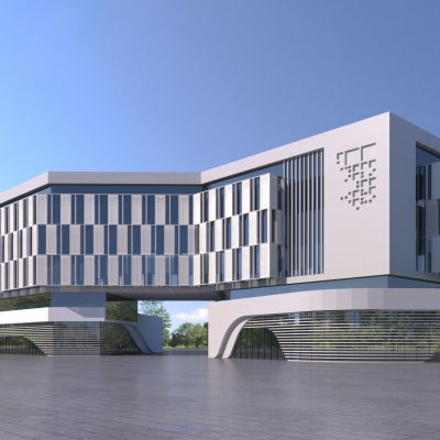 现代建筑办公楼