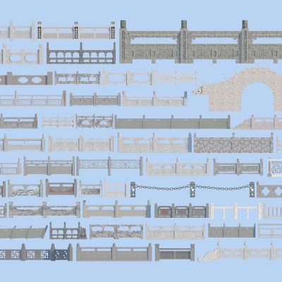 中式石栏杆 围栏