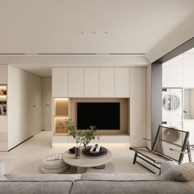 现代中式客餐厅