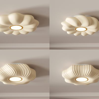 卧室灯 主卧吸顶灯 新款  现代  简约   轻奢高档3d模型组合