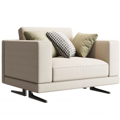 Minotti 现代单人沙发