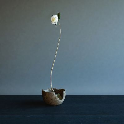 侘寂风摆件花艺3D模型