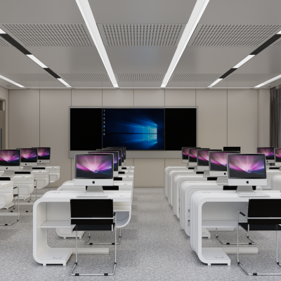 现代学校电脑教室