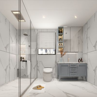 现代简约卫生间