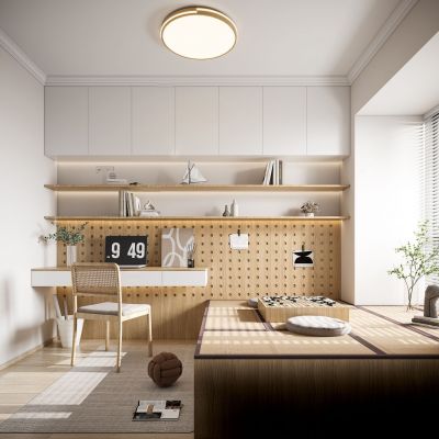 日式榻榻米卧室