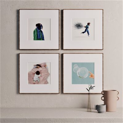 侘寂，儿童，装饰画