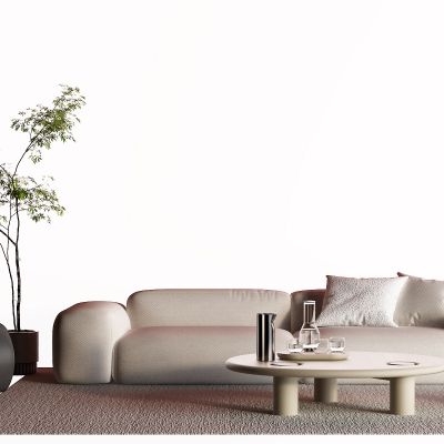 现代布艺沙发 双人沙发