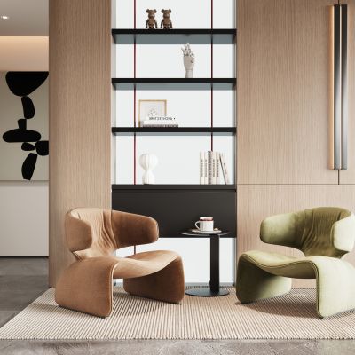 leolux现代单人沙发