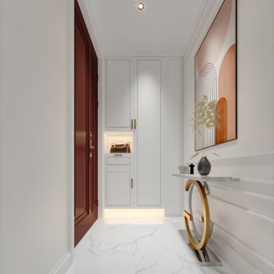 现代简约入户玄关