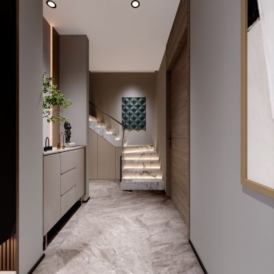 现代简约入户玄关