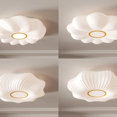 卧室灯 主卧吸顶灯 新款  现代  简约   轻奢高档3d模型组合