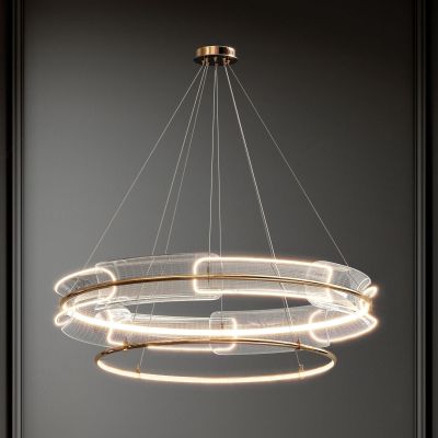 轻奢环形吊灯 大厅灯