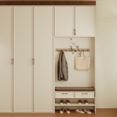 现代入户玄关鞋柜