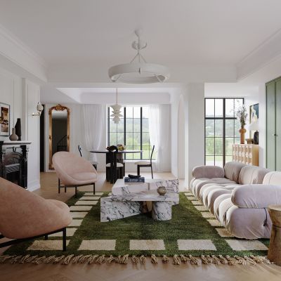 法式简欧客餐厅