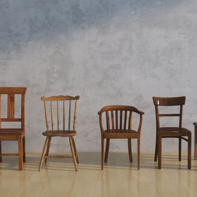 中式复古桌椅子