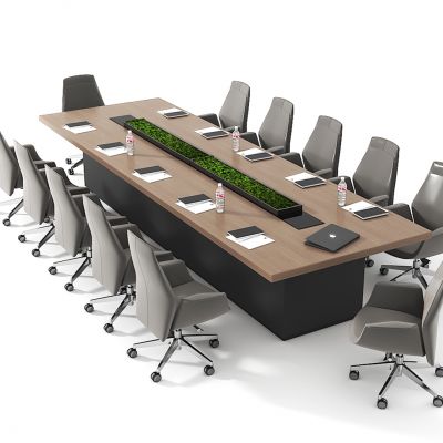 现代会议桌椅组合