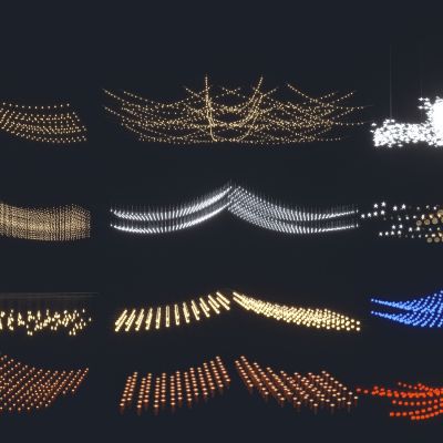 现代景观灯_节气氛围灯