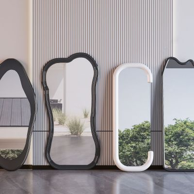 落地镜 全身镜 异形镜子