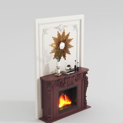 现代法式餐桌椅组合