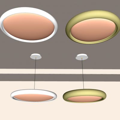 su现代简约 超薄吸顶灯 奶油风吊灯 客厅灯 卧室灯组合