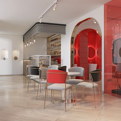 现代轻奢西餐厅