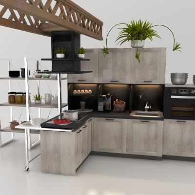 现代风格装饰柜