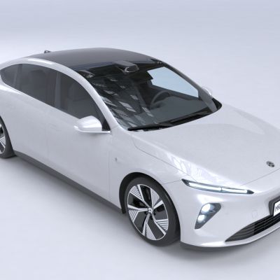 2022款蔚来ET7新能源汽车轿车门可开带内饰