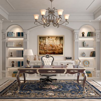 美式书房