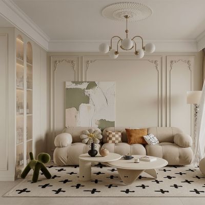 法式客厅 