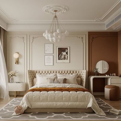 法式复古家居卧室