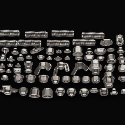 五金件3D模型下载