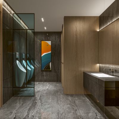 公共卫生间3D模型