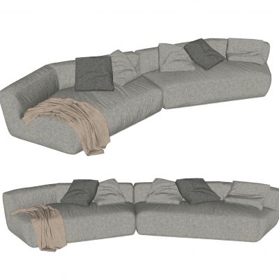 Minotti现代多人沙发