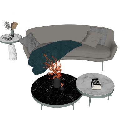 北欧沙发茶几组合