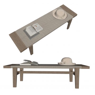 Riva 1920 北欧长凳  床尾凳