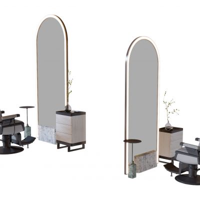 现代简约轻奢理发店